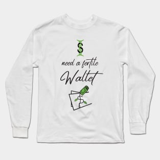 Fertile Wallet Long Sleeve T-Shirt